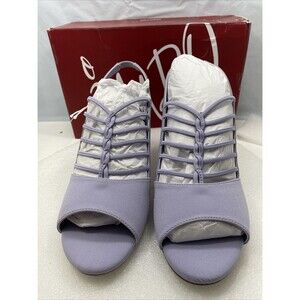 Impo Vikayla Memory Foam Heeled Sandel, Wisteria Purple, Women Size 9M Item#785